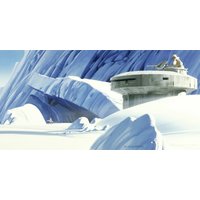 Komar Vliestapete "Star Wars Classic RMQ Hoth Echo Base" von Komar