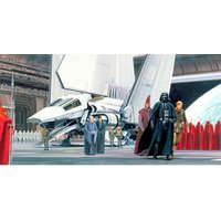 Komar Fototapete Star Wars Death Star Shuttle Dock bunt B/H: ca. 500x250 cm von Komar