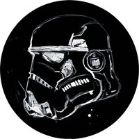 Komar Fototapete "Star Wars Ink Stormtrooper" von Komar