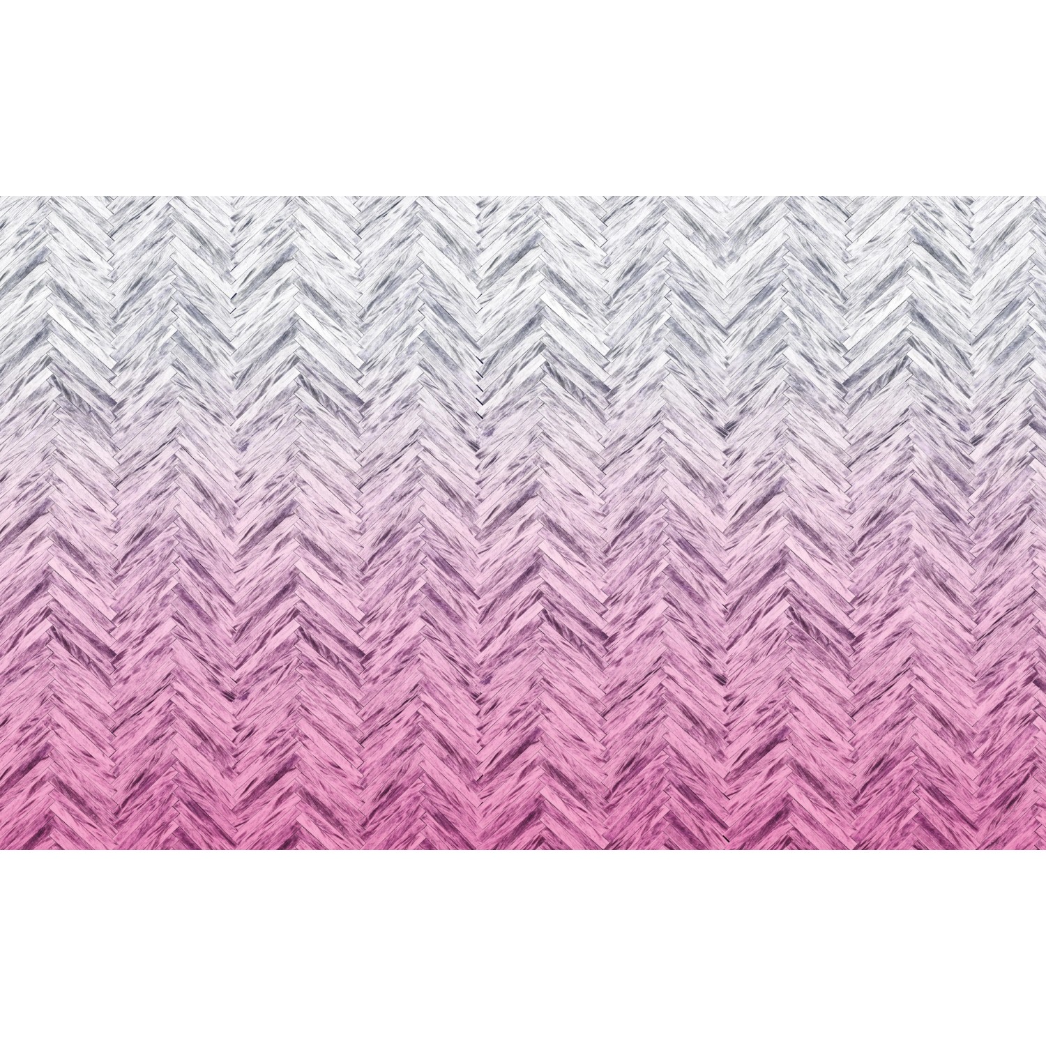 Komar Fototapete Vlies Herringbone Pink  400 x 250 cm von Komar