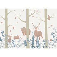 Komar Vliestapete "Forest Animals" von Komar