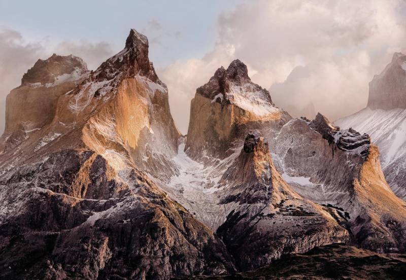 Komar Fototapete torres del Paine 254 x 184 cm von Komar