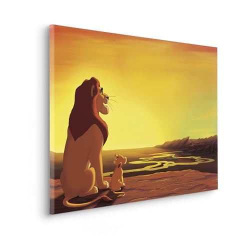 Komar Keilrahmenbild - Disney The Lion King Your Kingdom - Größe: 90 x 60 cm - Leinwandbild, Kinderzimmer Komar Keilrahmenbild - Disney The Lion King Your Kingdom - Größe: 90 x 60 cm - Leinwandbild, Kinderzimmer von Komar