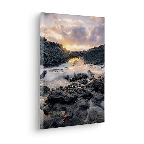 Komar Keilrahmenbild im Echtholzrahmen - Golden Eye - Größe 30 x 40 cm - Bild, Leinwandbild, Landschaftsmotiv, Wohnzimmer, Schlafzimmer Komar Keilrahmenbild im Echtholzrahmen - Golden Eye - Größe 30 x 40 cm - Bild, Leinwandbild, Landschaftsmotiv, Wohnzimmer, Schlafzimmer von Komar