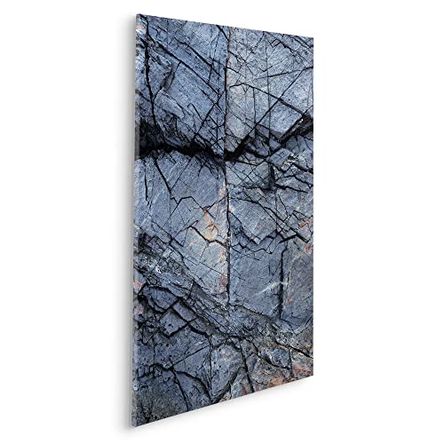 Komar Keilrahmenbild im Echtholzrahmen - Wellenbrecher - Größe 60 x 90 cm - Bild, Leinwandbild, Landschaftsmotiv, Wohnzimmer, Schlafzimmer von Komar