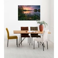 Komar Leinwandbild "Abends in Schweden", Baum-Blätter-Natur-Berge-Blumen-Foto-Jahreszeiten-Landschaft-Meer-Strand-Palmen, (1 St.) von Komar