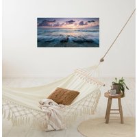 Komar Leinwandbild "Broken Waves", Baum-Blätter-Natur-Berge-Blumen-Foto-Jahreszeiten-Landschaft-Meer-Strand-Palmen, (1 St.) von Komar