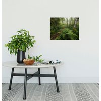 Komar Leinwandbild "Mystic Birch Grove - Größe 40 x 30 cm", Baum-Blätter-Natur-Berge-Blumen-Foto-Jahreszeiten-Landschaft-Meer-Strand-Palmen, (Packung, 1 St.), Keilrahmenbild mi Echtholzrahmen von Komar