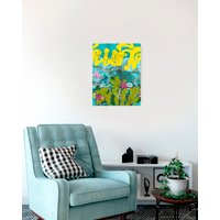 Komar Leinwandbild "Post Card - Größe 30 x 40 cm", Natur, (1 St.), Keilrahmenbild mi Echtholzrahmen von Komar