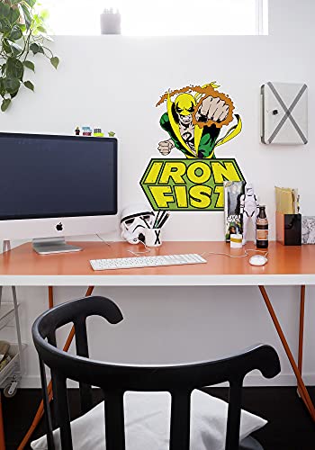 Komar Marvel Wandtattoo Iron Fist Comic - 50 x 70 cm (Breite x Höhe) - 1 Teile - Deco-Sticker, Wandaufkleber, Wandsticker, Wanddeko, Kinderzimmer - 14084h von Komar