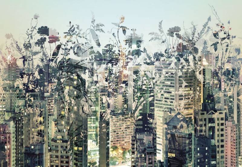 Komar Fototapete Urban Jungle 368 x 254 cm von Komar