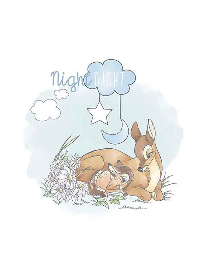 Komar Poster Bambi Good Night, Disney (1 St), Kinderzimmer, Schlafzimmer, Wohnzimmer von Komar