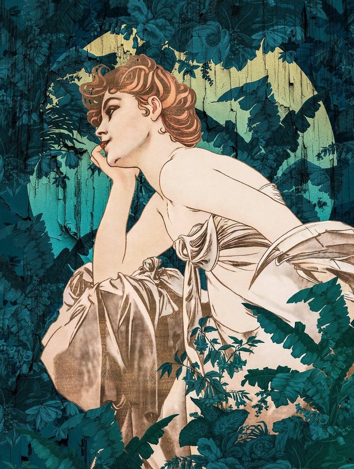 Komar Bild Désirée, Natur (1 St), Wandbild zur Dekoration - ohne Rahmen von Komar