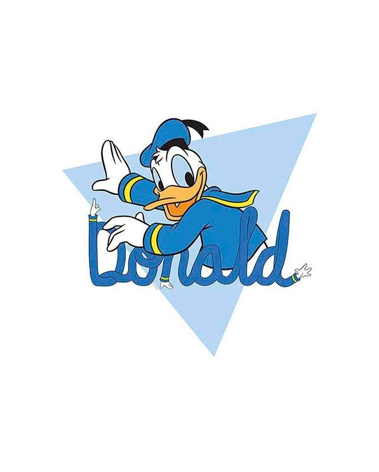 Komar Poster Donald Duck Triangle, Disney (1 St), Kinderzimmer, Schlafzimmer, Wohnzimmer von Komar