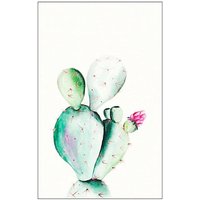 Komar Poster "Prickly Pear Watercolor", Pflanzen-Blätter, (1 St.) von Komar