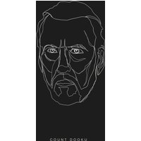 Komar Poster "Star Wars Lines Dark Side Dooku", Star Wars, (1 St.) von Komar