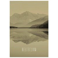 Komar Poster "Word Lake Reflection Sand", Natur, (1 St.) von Komar