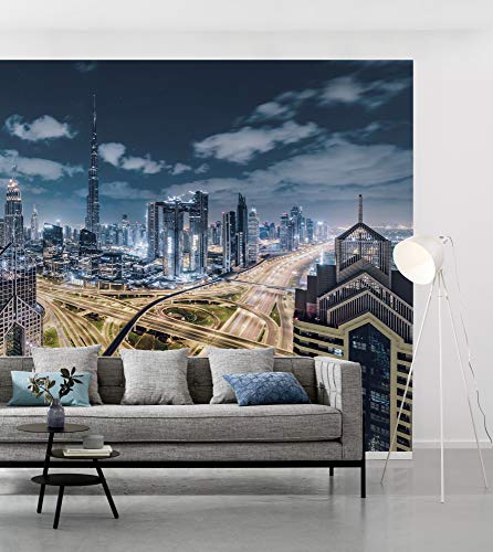 Komar Vlies Fototapete 1001 NACHT | Tapete, XXL, Dekoration, Natur, Landschaft, Schlafzimmer, Wohnzimmer, Büro, Flur | Größe 450 x 280 cm (Breite x Höhe) | SHX9-103 von Komar