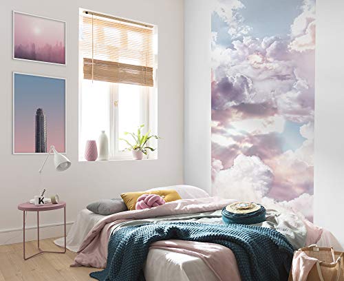 Komar Vlies Fototapete - Clouds Panel - Größe 100 x 250 cm (Breite x Höhe) - Wand Tapete Wohnzimmer Schlafzimmer Büro Flur Dekoration Wandbild - P6027A-VD1 von Komar