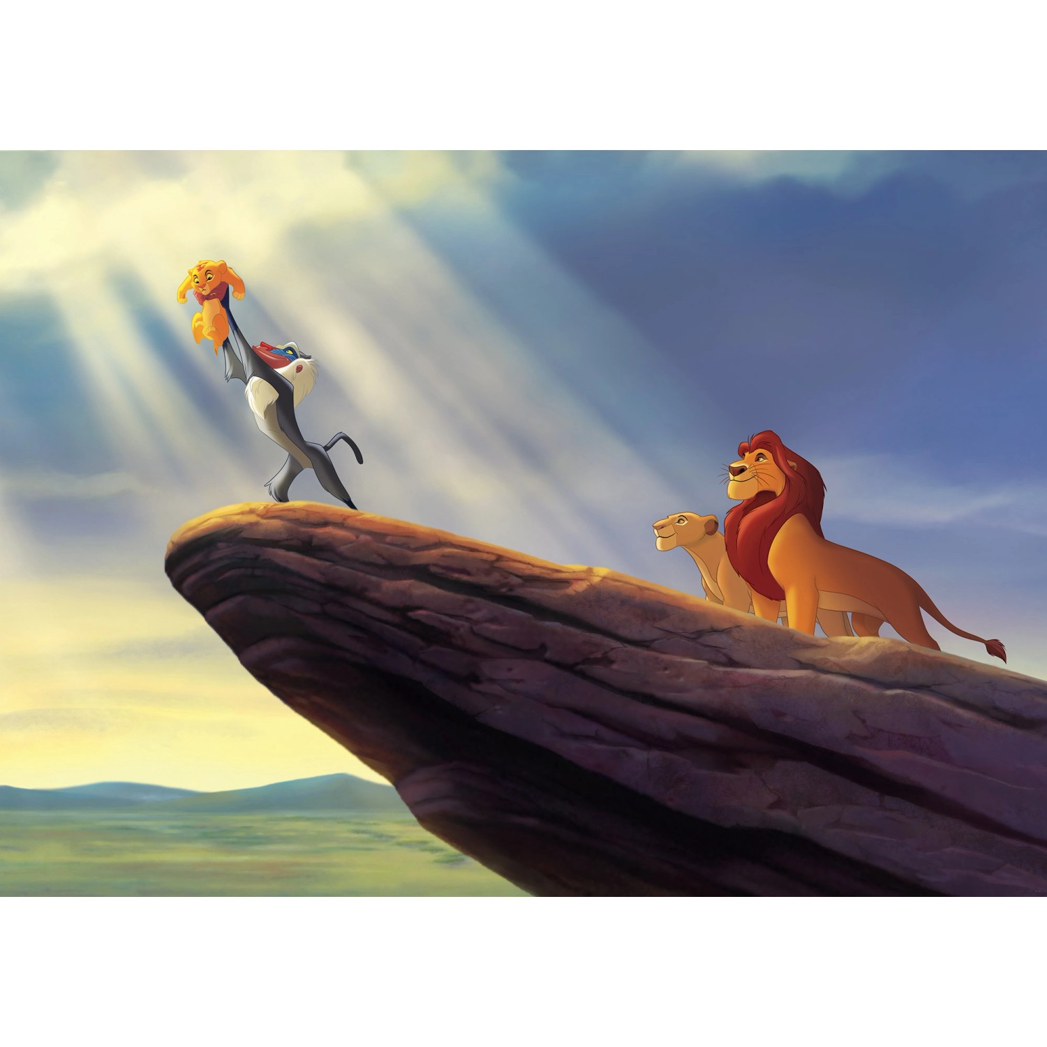 Komar Vlies Fototapete Disney The Lion King The New King Bunt Komar Vlies Fototapete Disney The Lion King The New King Bunt von Komar