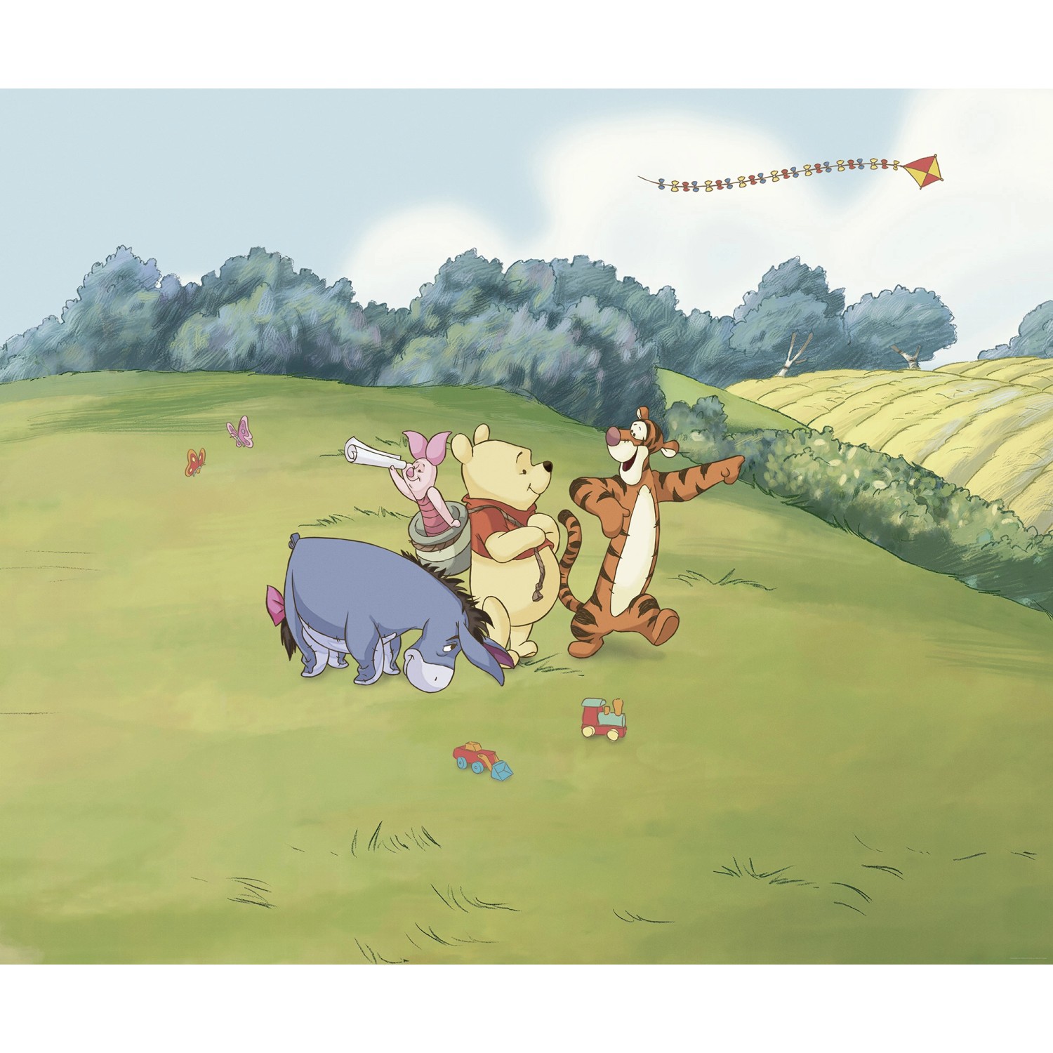 Komar Vlies Fototapete Disney Winnie the Pooh Adventure Bunt Komar Vlies Fototapete Disney Winnie the Pooh Adventure Bunt von Komar