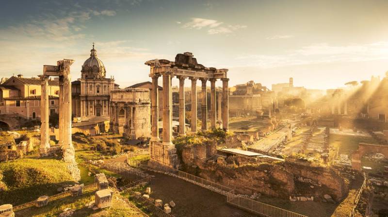 Komar Vlies Fototapete Forum Romanum 500 x 280 cm von Komar