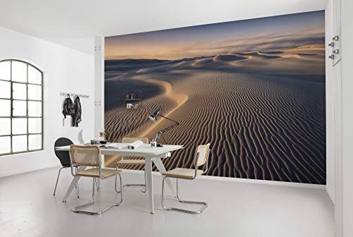 Komar Vlies Fototapete GLOWING LINES | Tapete, XXL, Dekoration, Natur, Landschaft, Schlafzimmer, Wohnzimmer, Büro, Flur | Größe 450 x 280 cm (Breite x Höhe) | SHX9-111 von Komar