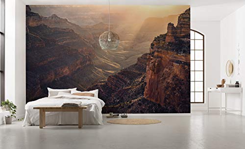 Komar Vlies Fototapete GRAND WONDER | Tapete, XXL, Dekoration, Natur, Landschaft, Schlafzimmer, Wohnzimmer, Büro, Flur | Größe 450 x 280 cm (Breite x Höhe) | SHX9-113 von Komar