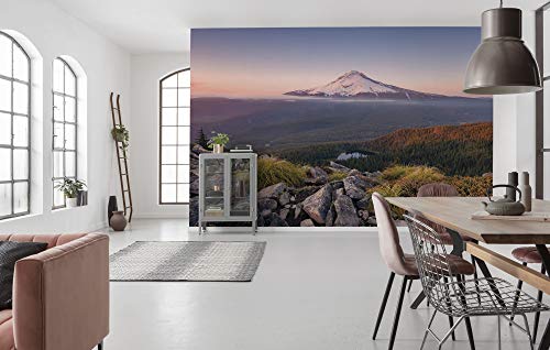 Komar Vlies Fototapete KINGDOM OF A MOUNTAIN | Tapete, XXL, Dekoration, Natur, Landschaft, Schlafzimmer, Wohnzimmer, Büro, Flur | Größe 450 x 280 cm (Breite x Höhe) | SHX9-050 von Komar