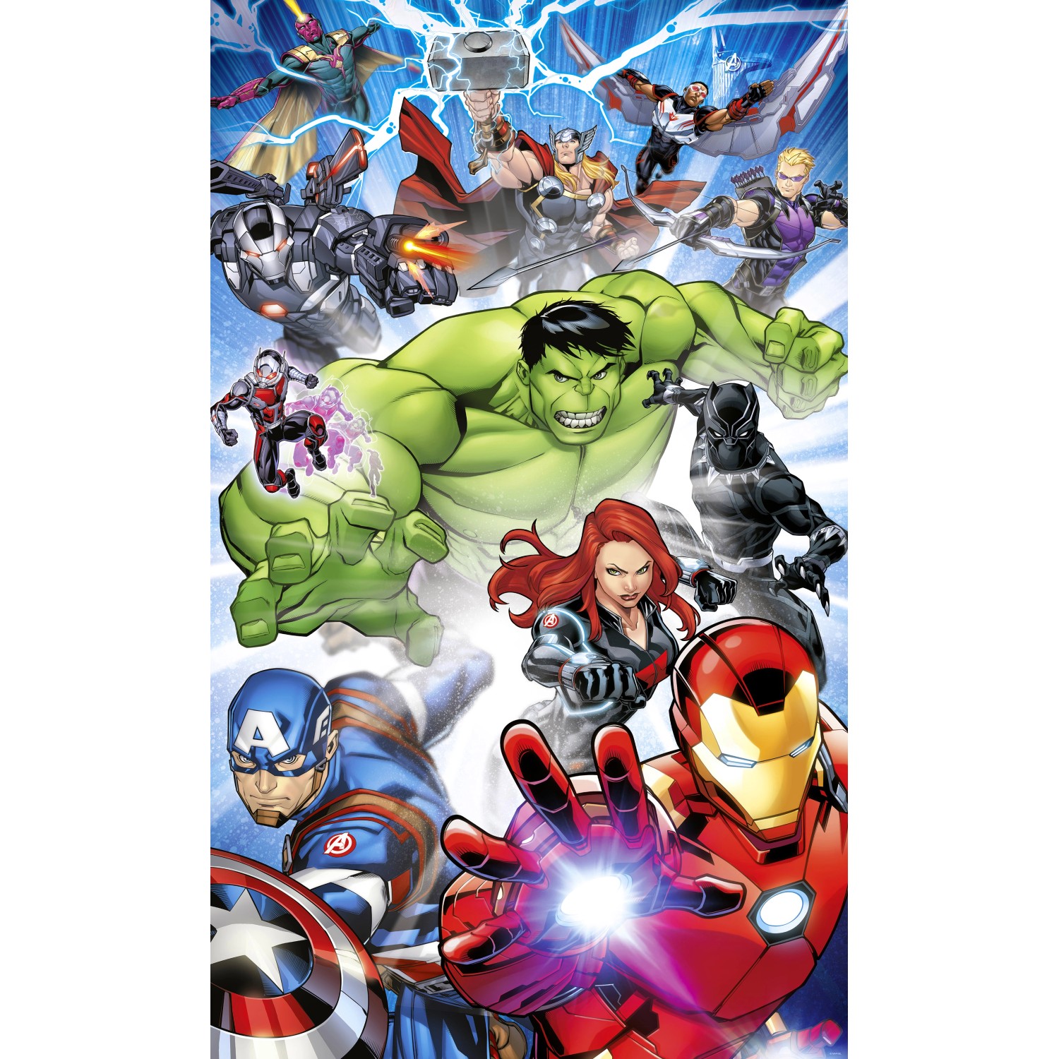 Komar Vlies Fototapete Marvel Avengers Protect Bunt Komar Vlies Fototapete Marvel Avengers Protect Bunt von Komar