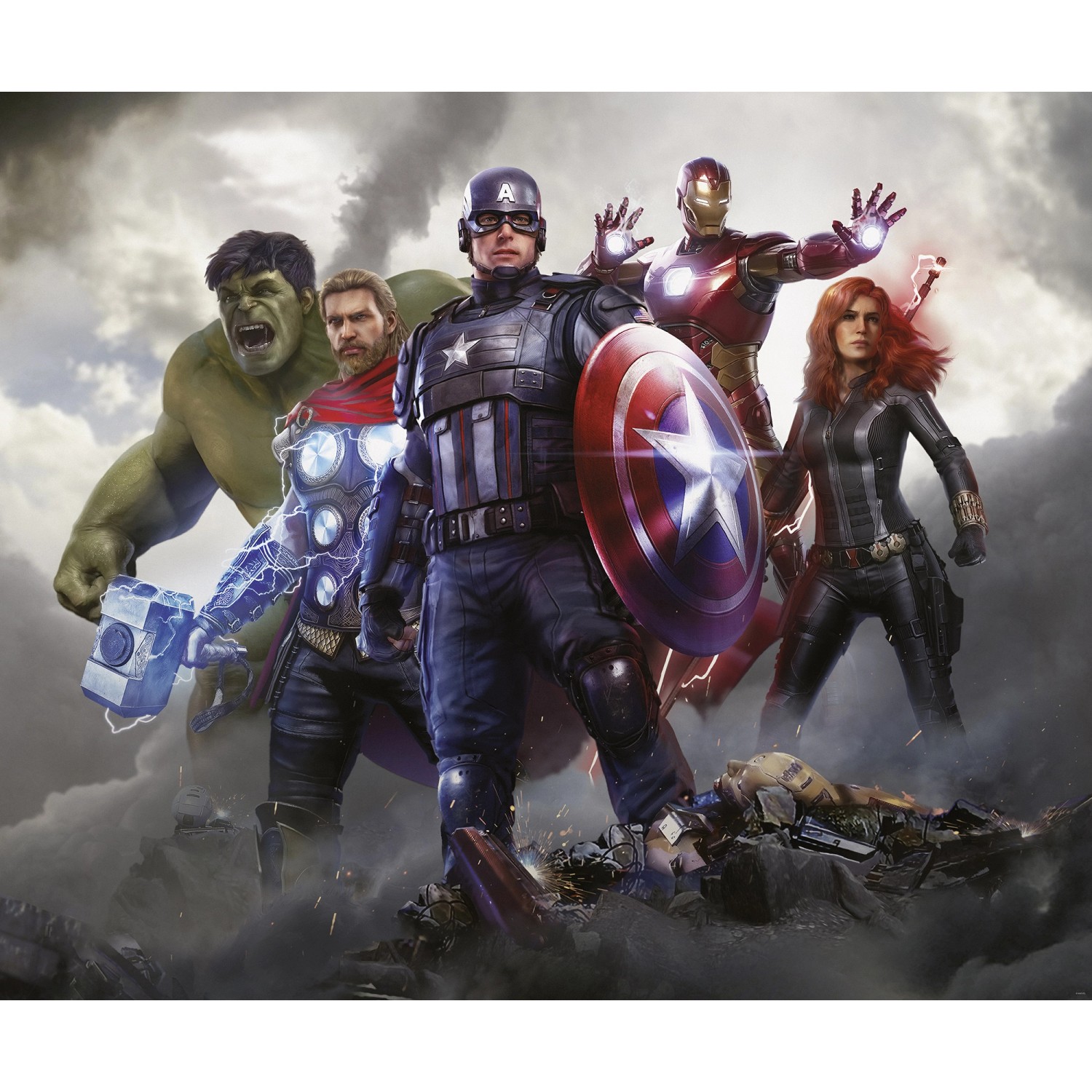 Komar Vlies Fototapete Marvel Avengers Working Together Bunt Komar Vlies Fototapete Marvel Avengers Working Together Bunt von Komar