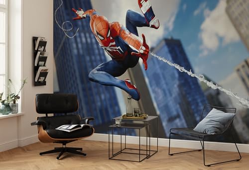 Komar Vlies Fototapete - Marvel Spider-Man Attack! - Größe 400 x 250 cm - Kinderzimmer, Kindertapete, Tapete Komar Vlies Fototapete - Marvel Spider-Man Attack! - Größe 400 x 250 cm - Kinderzimmer, Kindertapete, Tapete von Komar