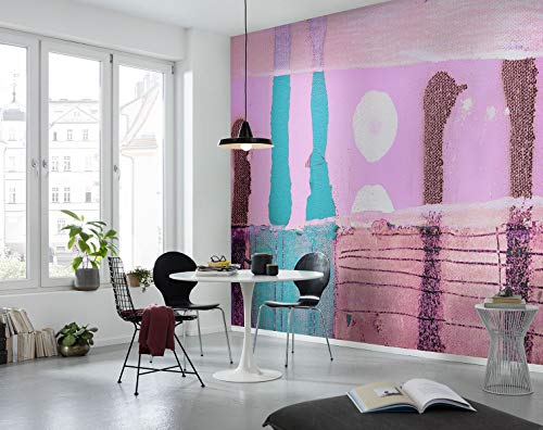 Komar Vlies Fototapete - Moon Shining - Größe 500 x 280 cm (Breite x Höhe) - Wand Tapete Wohnzimmer Schlafzimmer Büro Flur Dekoration Wandbild - PRH-0256 von Komar