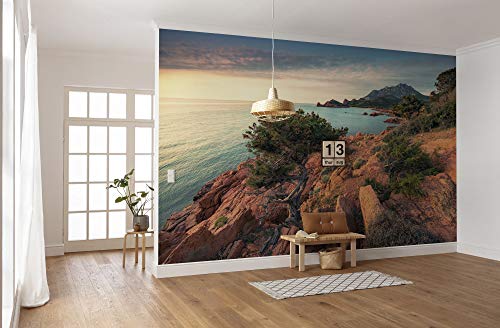 Komar Vlies Fototapete PARADISO II | Tapete, XXL, Dekoration, Natur, Landschaft, Schlafzimmer, Wohnzimmer, Büro, Flur | Größe 450 x 280 cm (Breite x Höhe) | SHX9-066 von Komar