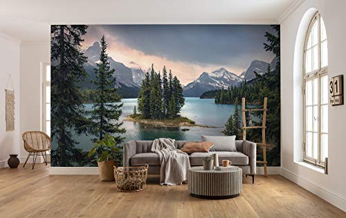 Komar Vlies Fototapete SPIRIT ISLAND | Tapete, XXL, Dekoration, Natur, Landschaft, Schlafzimmer, Wohnzimmer, Büro, Flur | Größe 450 x 280 cm (Breite x Höhe) | SHX9-081 von Komar