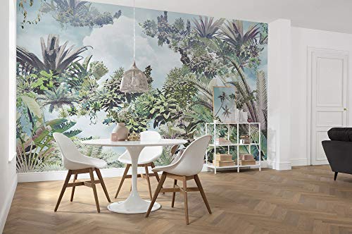 Komar Vlies Fototapete Tropical Heaven - Größe: 368 x 248 cm - 4 Bogen - Regenwald, Tapete, Dekoration, Wandtapete, Wandbild, Wandbelag, Designtapete - XXL4-1025 von Komar