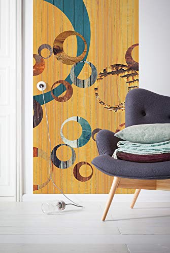 Komar Vlies Fototapete UNITED PANEL, 100 x 250 cm (Breite x Höhe), Tapete, Schlafzimmer, Wohnzimmer, Flur, Design, Dekoration, Wanddeko, von Komar