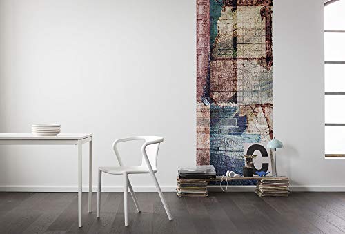 Komar Vlies Fototapete URBAN ART PANEL, 100 x 250 cm (Breite x Höhe), Tapete, Schlafzimmer, Wohnzimmer, Flur, Design, Dekoration, Wanddeko, von Komar