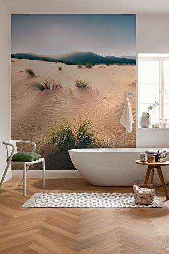 Komar Vlies Fototapete VIVID DUNES | Tapete, XXL, Dekoration, Natur, Landschaft, Schlafzimmer, Wohnzimmer, Büro, Flur | Größe 200 x 280 cm (Breite x Höhe) | SHX4-091 von Komar