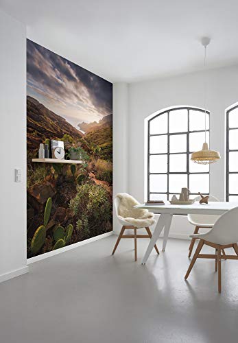 Komar Vlies Fototapete WARMES LICHT | Tapete, XXL, Dekoration, Natur, Landschaft, Schlafzimmer, Wohnzimmer, Büro, Flur | Größe 200 x 280 cm (Breite x Höhe) | SHX4-092 von Komar