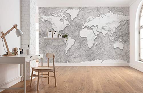 Komar Vlies Fototapete World Relief - Größe: 350 x 250 cm - 7 Bahnen, Bahnbreite 50 cm - Weltkarte, Tapete, Dekoration, Wandtapete, Wandbild, Wandbelag, Designtapete - X7-1007 Komar Vlies Fototapete World Relief - Größe: 350 x 250 cm - 7 Bahnen, Bahnbreite 50 cm - Weltkarte, Tapete, Dekoration, Wandtapete, Wandbild, Wandbelag, Designtapete - X7-1007 von Komar