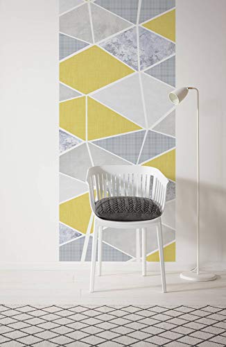 Komar Vlies Fototapete YESTERDAY PANEL, 100 x 250 cm (Breite x Höhe), Tapete, Schlafzimmer, Wohnzimmer, Flur, Design, Dekoration, Wanddeko, von Komar