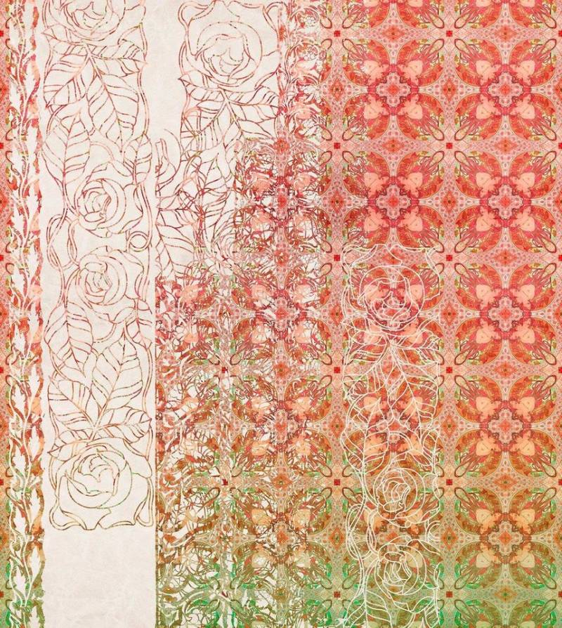 Komar Vliestapete Art Nouveau, 250x280 cm (Breite x Höhe) von Komar