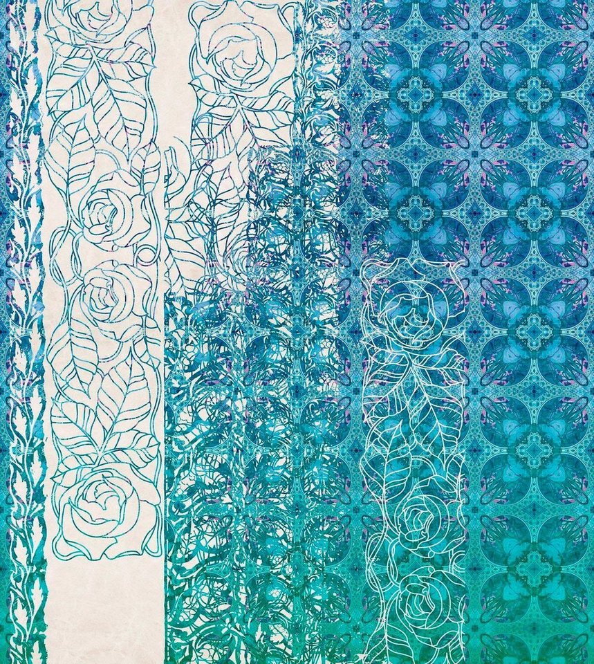 Komar Vliestapete Art Nouveau, 250x280 cm (Breite x Höhe) von Komar