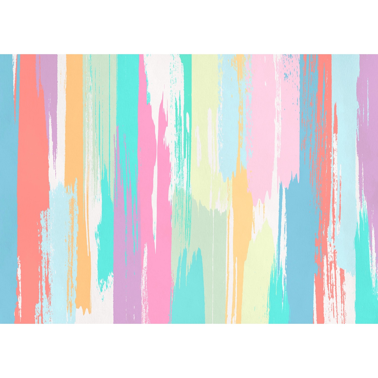 Komar Vliestapete Color Rain 350 cm x 250 cm Bunt Komar Vliestapete Color Rain 350 cm x 250 cm Bunt von Komar