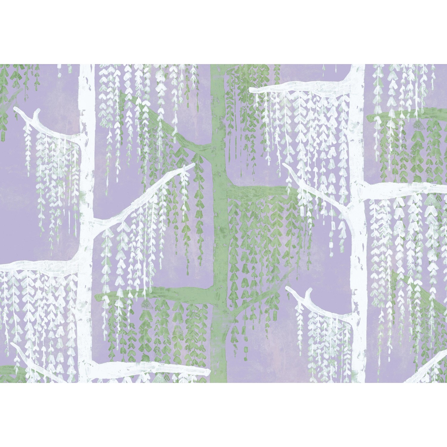 Komar Vliestapete Crazy Willow 350 cm x 250 cm Violett Komar Vliestapete Crazy Willow 350 cm x 250 cm Violett von Komar