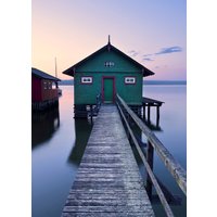 Komar Vliestapete "Digitaldruck Vlies - Das grüne Bootshaus - Größe 200 x 280 cm", bedruckt, Wohnzimmer, Schlafzimmer Komar Vliestapete "Digitaldruck Vlies - Das grüne Bootshaus - Größe 200 x 280 cm", bedruckt, Wohnzimmer, Schlafzimmer von Komar