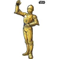 Komar Vliestapete "Selbstklebende Vlies - Star Wars XXL C-3PO - Größe 127 x 200 cm", bedruckt, Kinderzimmer von Komar