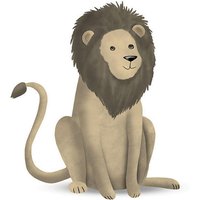 Komar Poster Cute Animal Lion von Komar