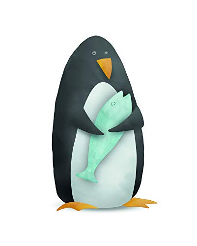 Komar Wandbild | Cute Animal Penguin | Poster, Bild, Wohnzimmer, Schlafzimmer, Dekoration, Kunstdruck | ohne Rahmen | P111C-40x50 | Größe: 40 x 50 cm (Breite x Höhe) von Komar
